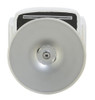 Brandi Adjustable Bar Stool Chrome and White / CS-102557