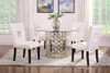 Shannon Upholstered Dining Side Chair White (Set of 2) / CS-103612WHT