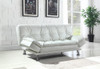 Dilleston Tufted Back Upholstered Sofa Bed White / CS-300291