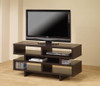 Parker TV Console with 5 Open Compartments Cappuccino / CS-700720