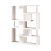 Hoover 5-tier Bookcase White and Chrome / CS-800310