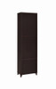 Lewes 2-drawer Media Tower Cappuccino / CS-700882