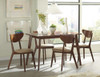 Kersey Dining Table with Angled Legs Chestnut / CS-103061