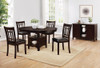 Lavon Dining Table with Storage Espresso / CS-102671