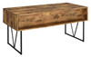 Analiese 63-inch 4-drawer Writing Desk Rustic Nutmeg / CS-800999