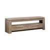 Elkton 2-drawer TV Console Weathered Brown / CS-701975