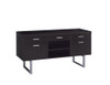 Lawtey 5-drawer Credenza with Adjustable Shelf Cappuccino / CS-801522