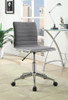 Chryses Adjustable Height Office Chair Grey and Chrome / CS-800727