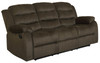 Rodman Pillow Top Arm Motion Sofa Olive Brown / CS-601881
