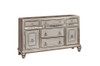 Bling Game 5-drawer Dining Server Metallic Platinum / CS-106475