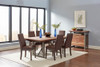 Spring Creek Upholstered Dining Chair Chocolate (Set of 2) / CS-106582