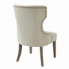 Baney Tufted Upholstered Dining Chair Beige / CS-104507