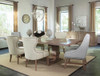 Baney Tufted Upholstered Dining Chair Beige / CS-104507
