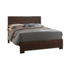 Edmonton Wood Eastern King Panel Bed Rustic Tobacco / CS-204351KE