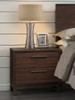 Edmonton 2-drawer Nightstand Rustic Tobacco / CS-204352