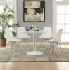 Juniper Polypropylene Dining Side Chair White (Set of 2) / CS-102792