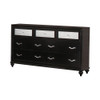 Barzini 7-drawer Dresser Black / CS-200893