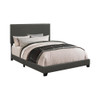 Boyd Upholstered California King Panel Bed Charcoal / CS-350061KW