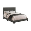 Boyd Upholstered Twin Panel Bed Charcoal / CS-350061T