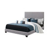 Boyd Upholstered Twin Panel Bed Grey / CS-350071T