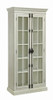 Toni 2-door Tall Cabinet Antique White / CS-910187