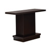 Reston Pedestal Sofa Table Cappuccino / CS-705169