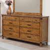 Brenner 8-drawer Dresser Rustic Honey / CS-205263