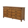 Brenner 8-drawer Dresser Rustic Honey / CS-205263