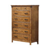 Brenner 7-drawer Bedroom Chest Rustic Honey / CS-205265