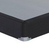 Thiago 2-piece Upholstered Eastern King Foundation Charcoal Grey / CS-350046KE