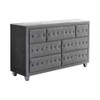 Deanna 7-drawer Rectangular Dresser Grey / CS-205103