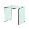 Ripley Square End Table Clear / CS-705327