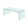 Ripley Rectangular Coffee Table Clear / CS-705328