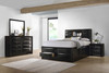 Briana 4-piece Queen Bedroom Set Black / CS-202701Q-S4