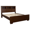 Jessica 5-piece Queen Bedroom Set Cappuccino / CS-200719Q-S5
