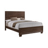 Brandon Wood Eastern King Panel Bed Warm Brown / CS-205321KE