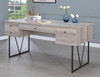 Analiese 63-inch 4-drawer Writing Desk Grey Driftwood / CS-801999