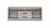 Burke 2-drawer TV Console Grey Driftwood / CS-701024