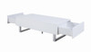 Atchison 2-drawer Coffee Table High Glossy White / CS-705698