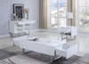 Atchison 2-drawer Coffee Table High Glossy White / CS-705698