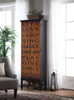 Lovegood 2-door Accent Cabinet Rich Brown and Black / CS-950731