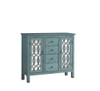 Rue 4-drawer Accent Cabinet Antique Blue / CS-950736