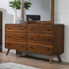 Robyn 6-drawer Dresser Dark Walnut / CS-205133