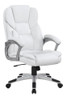 Kaffir Upholstered Adjustable Home Office Desk Chair White / CS-801140