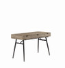 Rafael 1-drawer Writing Desk Rustic Driftwood / CS-801935