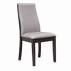 Spring Creek Upholstered Side Chairs Taupe (Set of 2) / CS-106583