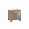 Beaumont 2-drawer Nightstand Champagne / CS-205292