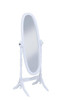 Foyet Oval Cheval Mirror White / CS-950802