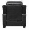 Finley Tufted Upholstered Chair Black / CS-506553