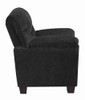 Clementine Upholstered Chair with Nailhead Trim Grey / CS-506576